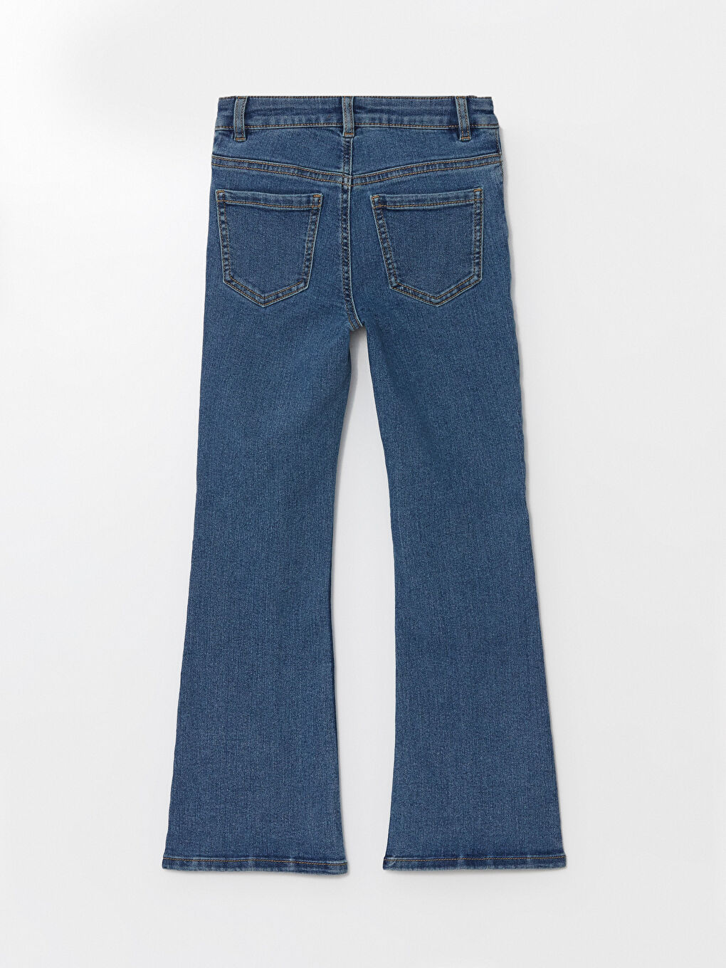 LCW Kids Mädchen-Jeanshose mit verstellbarem elastischem Bund -W4AP28Z4-SHK