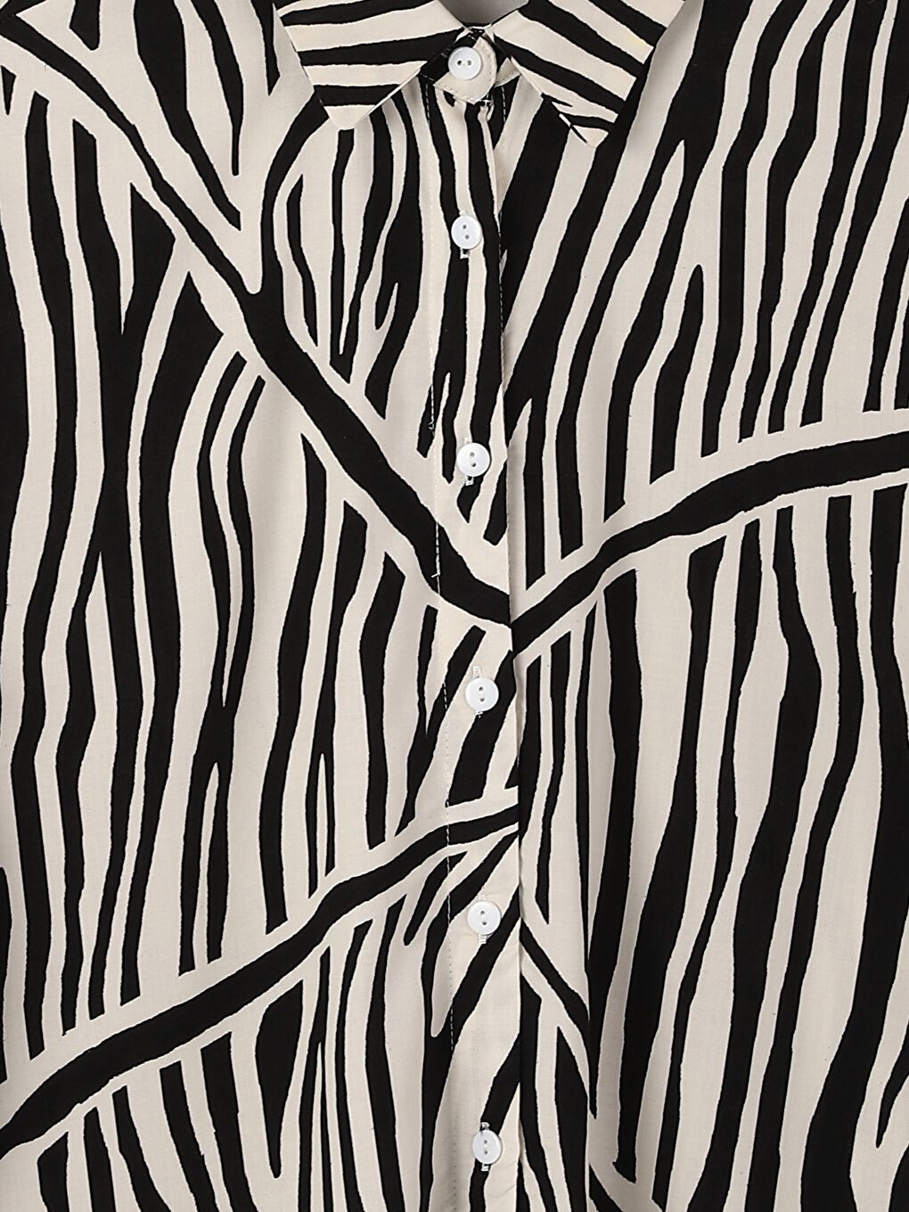 Patterned Women's Shirt Tunic-3
