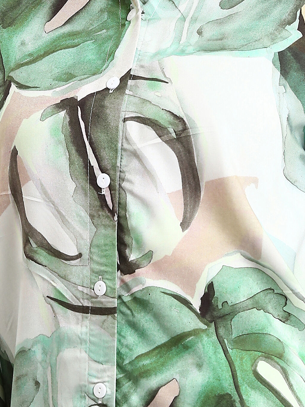 Patterned Women's Shirt Tunic-2