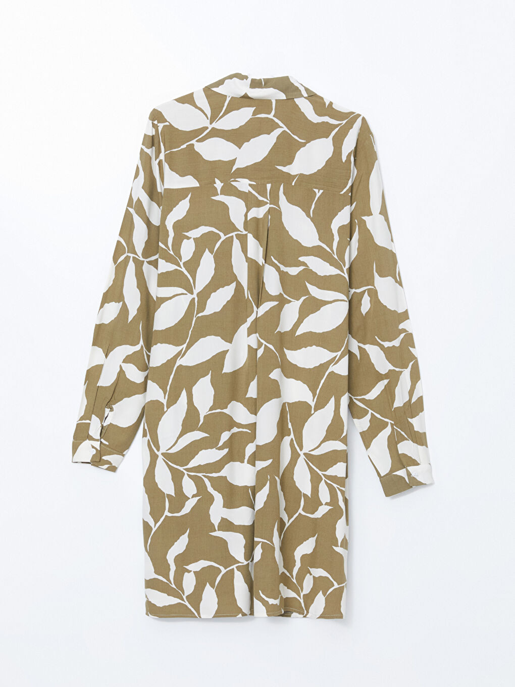 Patterned Women's Shirt Tunic -W4AP48Z8-SWD