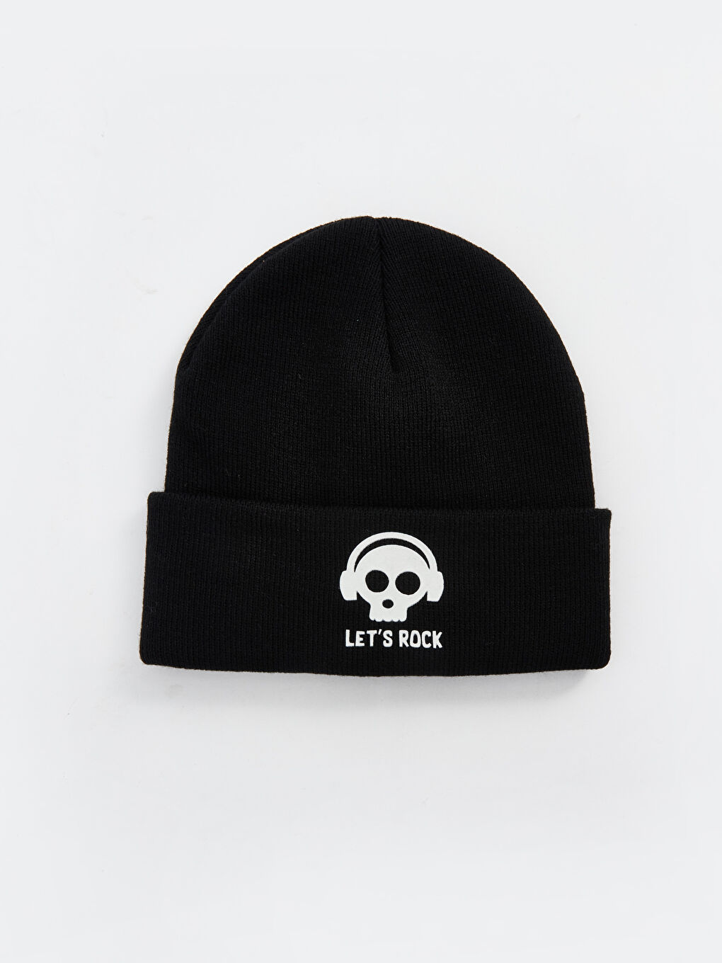 LCW ACCESSORIES Glow-İn-The-Dark Printed Boys' Beanie -W4AP77Z4-CVL