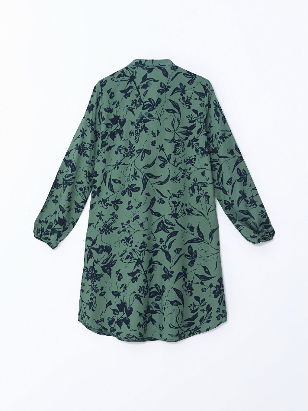 Crew Neck Patterned Women's Tunic -W4AP78Z8-LRR
