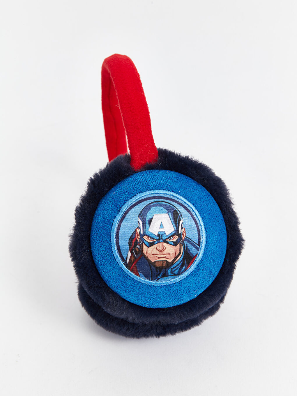 LCW ACCESSORIES Canlı Kırmızı Avengers Baskılı Pelüş Erkek Çocuk Kulaklık - 1