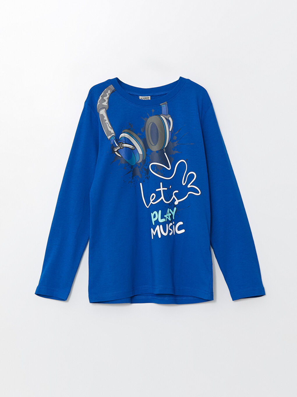 LCW Kids Bisiklet Yaka Erkek Çocuk Pijama Takımı -W4AP92Z4-HGU