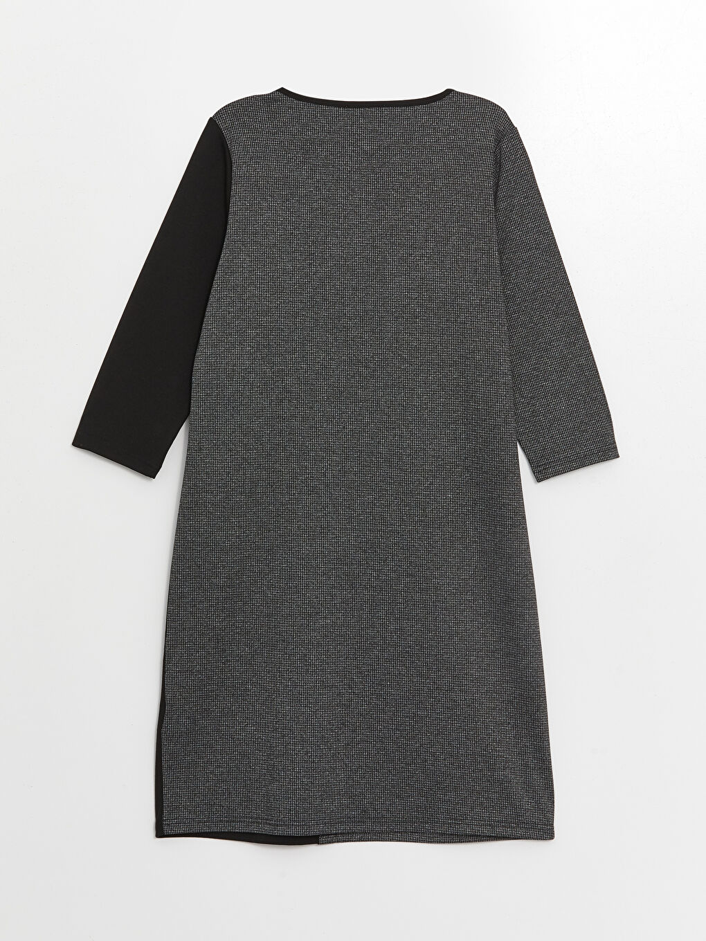LCW Grace Crew Neck Plaid Women's Dress -W4AQ23Z8-MKK