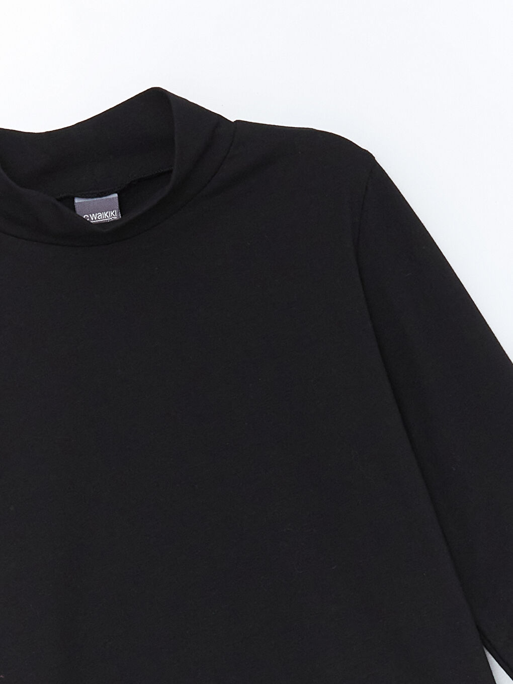 Turtleneck Girls' T-Shirt-1