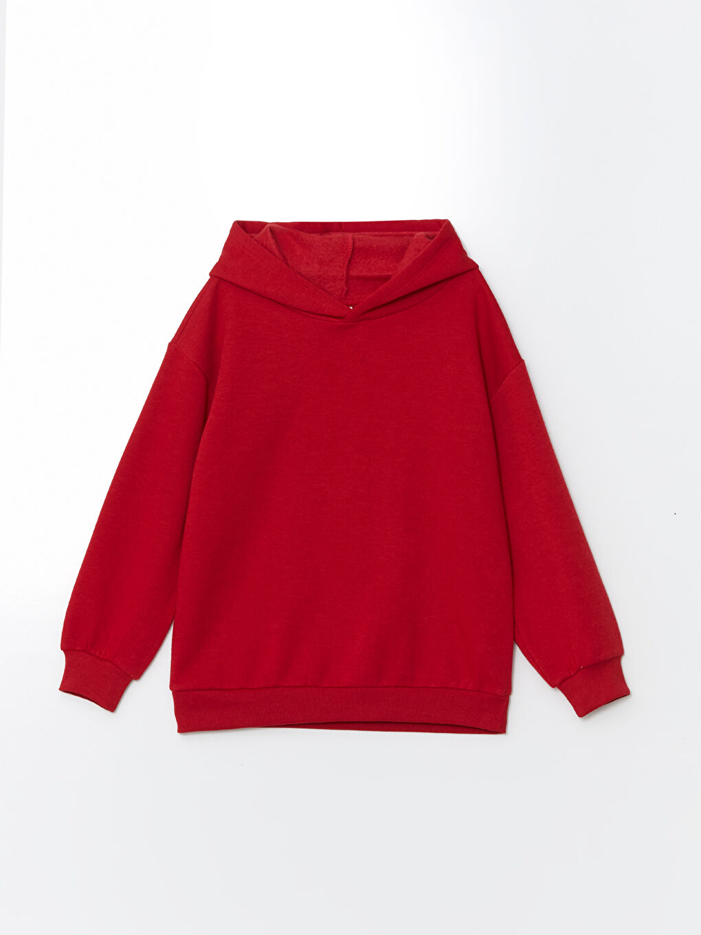Hooded Girls' Thick Sweatshirt
