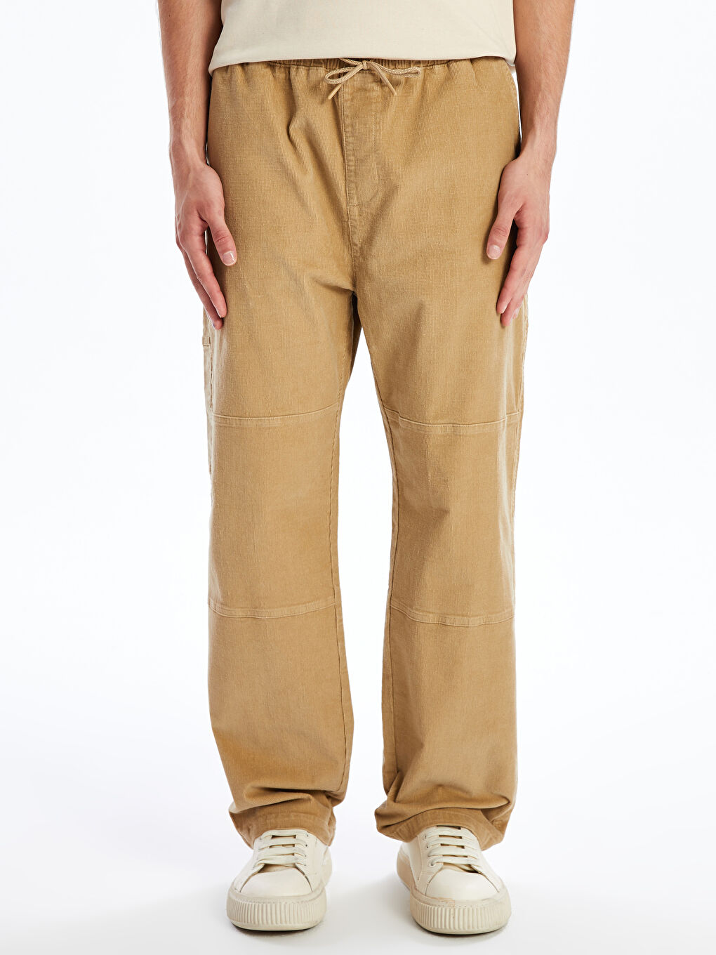 XSIDE Regular Fit Velvet Men's Trousers -W4AQ63Z8-YCB