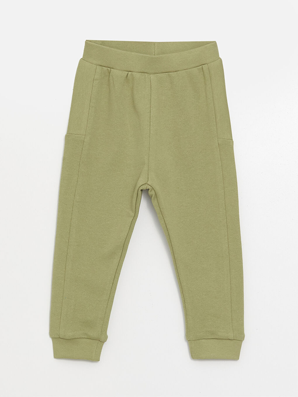 Yeşil Beli Lastikli Erkek Bebek Jogger Eşofman Altı