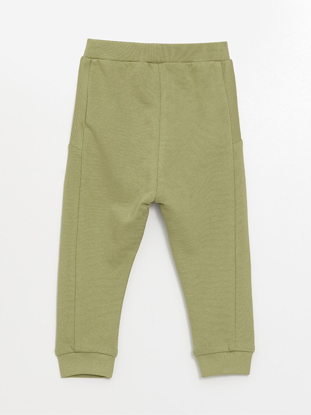 Yeşil Beli Lastikli Erkek Bebek Jogger Eşofman Altı-1