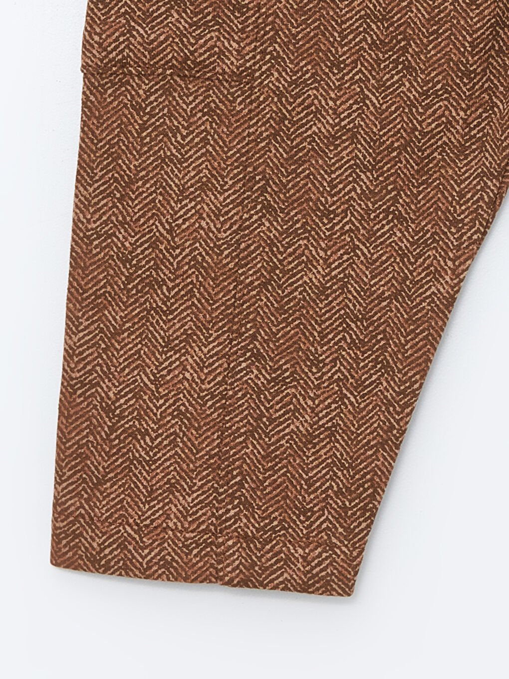 Kahverengi Basic Erkek Bebek Eşofman Alt-1