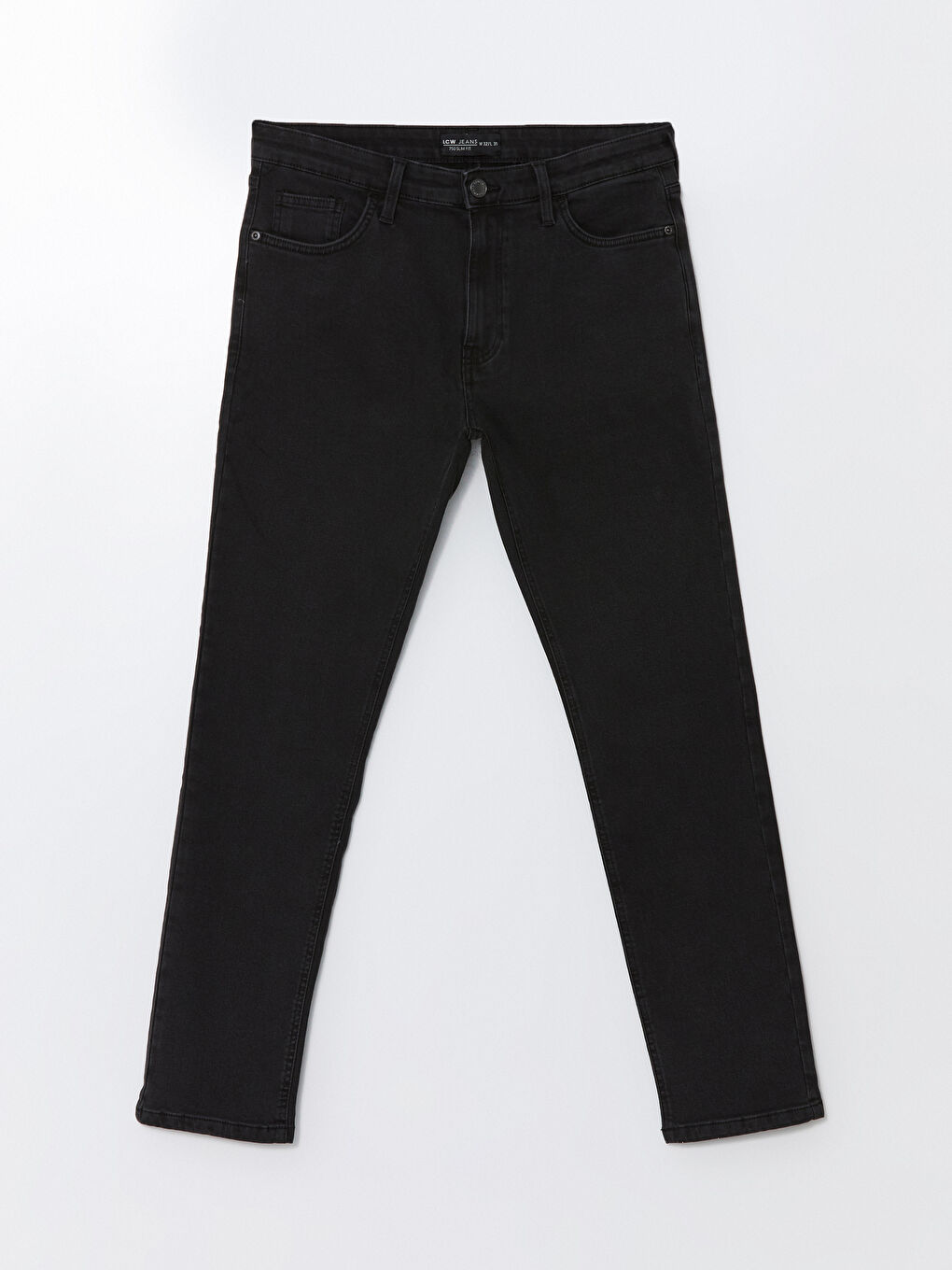 LCW Jeans 750 Тънък Фит Подплатени с Полар Зимни Дънки за Мъже -W4AQ92Z8-M0U
