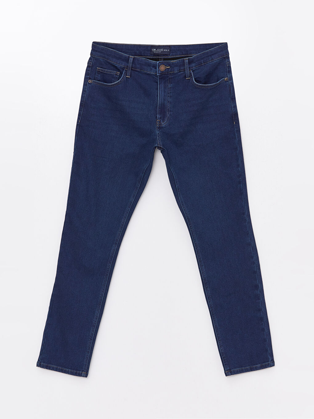 LCW Jeans 750 Тънък Фит Подплатени с Полар Зимни Дънки за Мъже -W4AQ95Z8-309