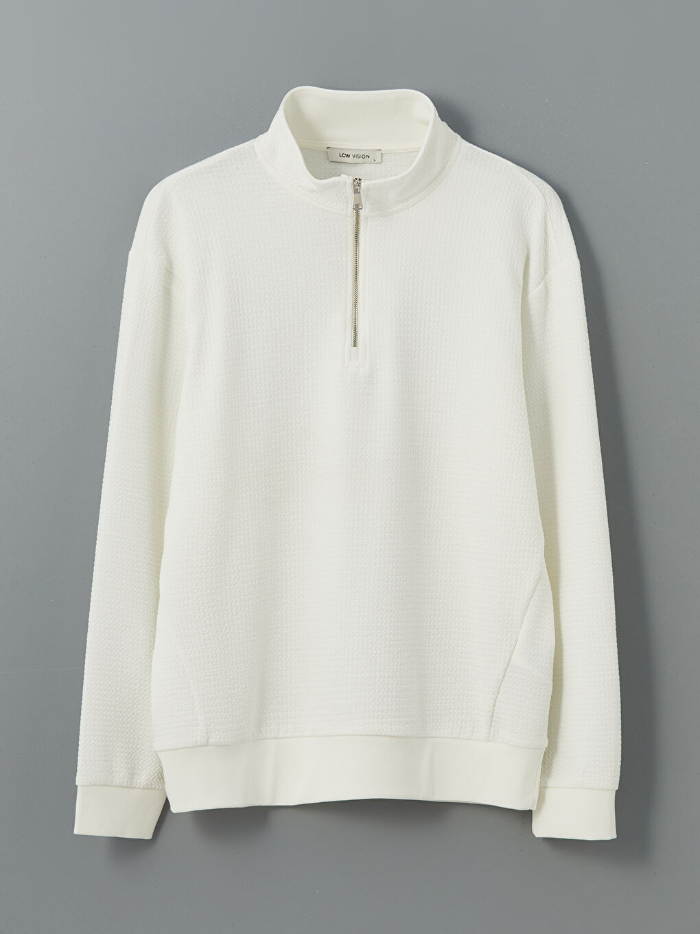 LCW Vision Funnel Neck Men's Sweatshirt -W4AR01Z8-R9J