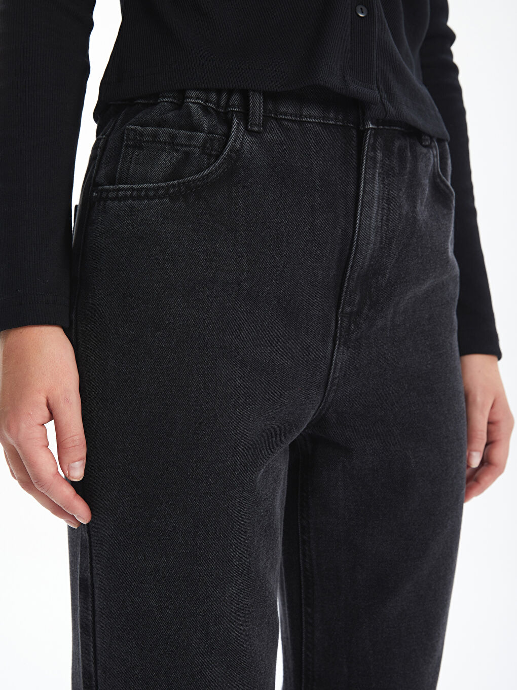 LCW Jeans Regular Fit Mom Women's Jeans -W4AR14Z8-327