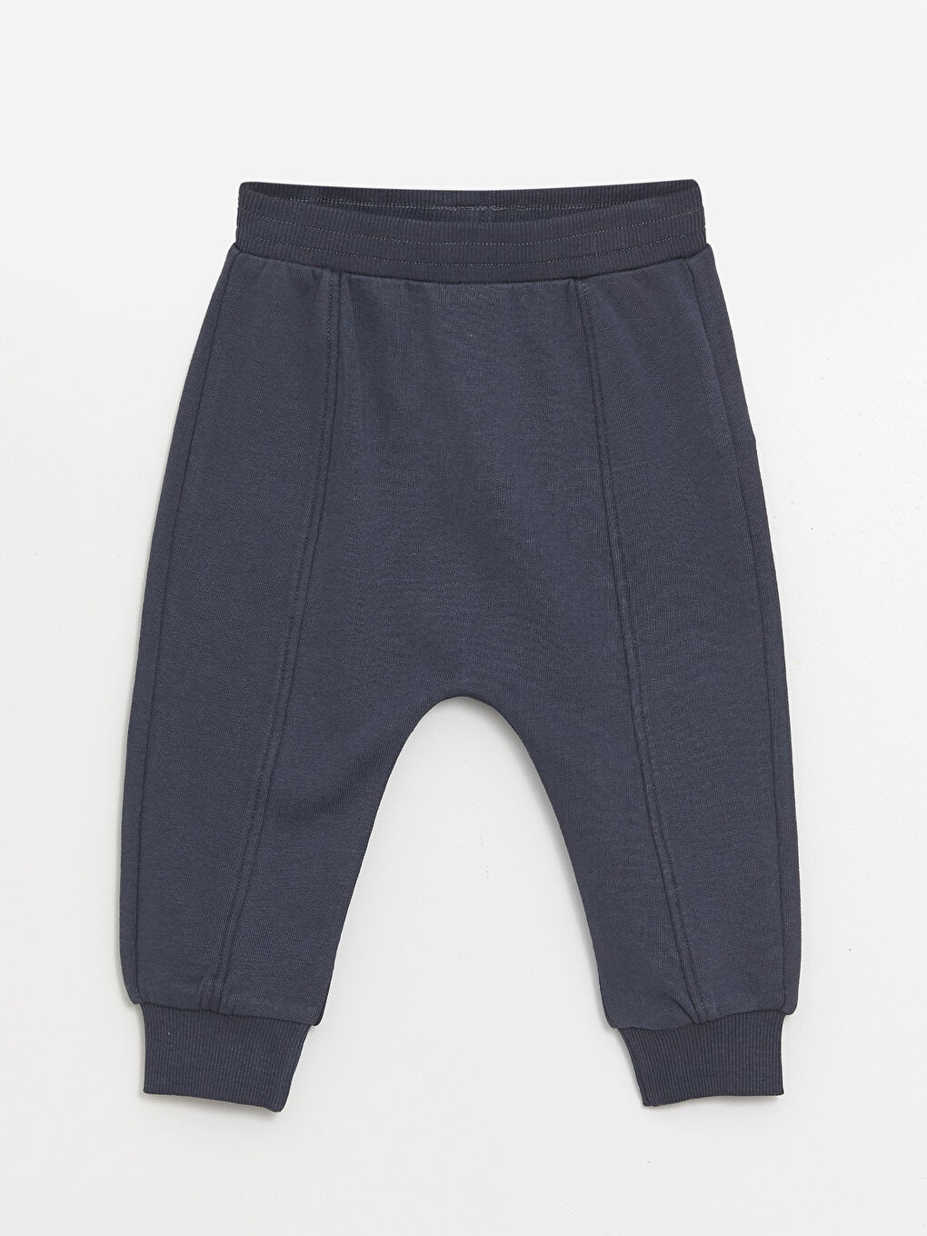 Lacivert Beli Lastikli Erkek Bebek Jogger Eşofman Alt