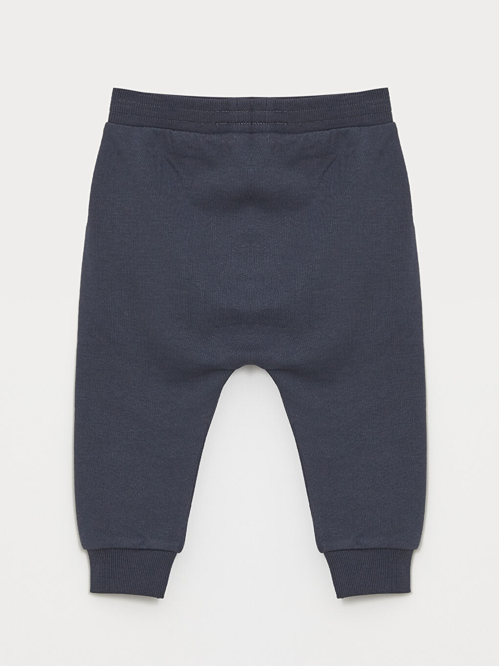 Lacivert Beli Lastikli Erkek Bebek Jogger Eşofman Alt-1