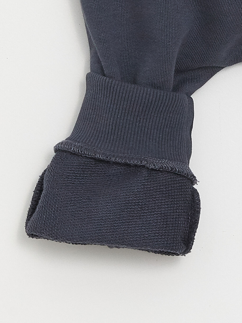 Lacivert Beli Lastikli Erkek Bebek Jogger Eşofman Alt-2