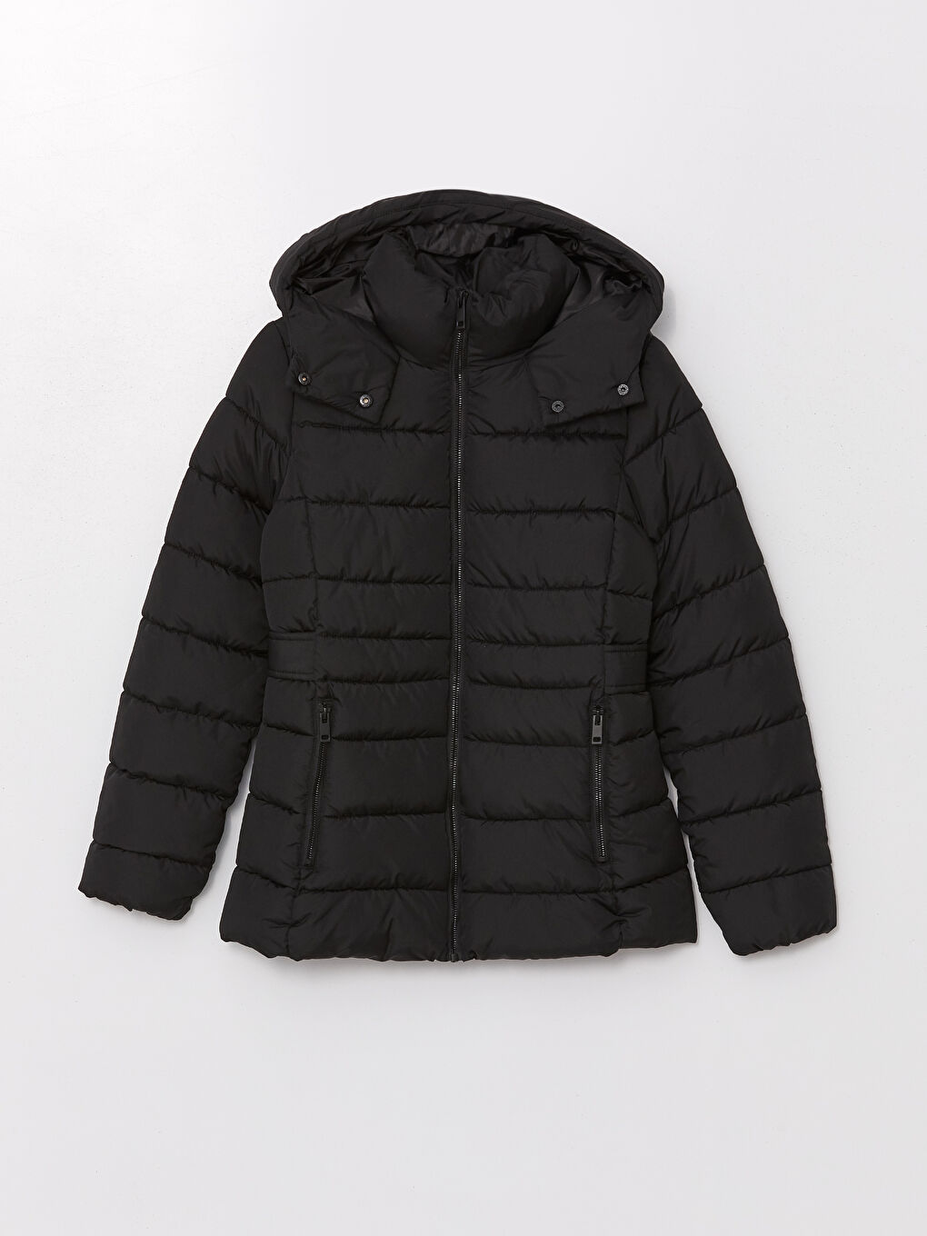 Ženska Puffer Jakna sa Kapuljačom-5