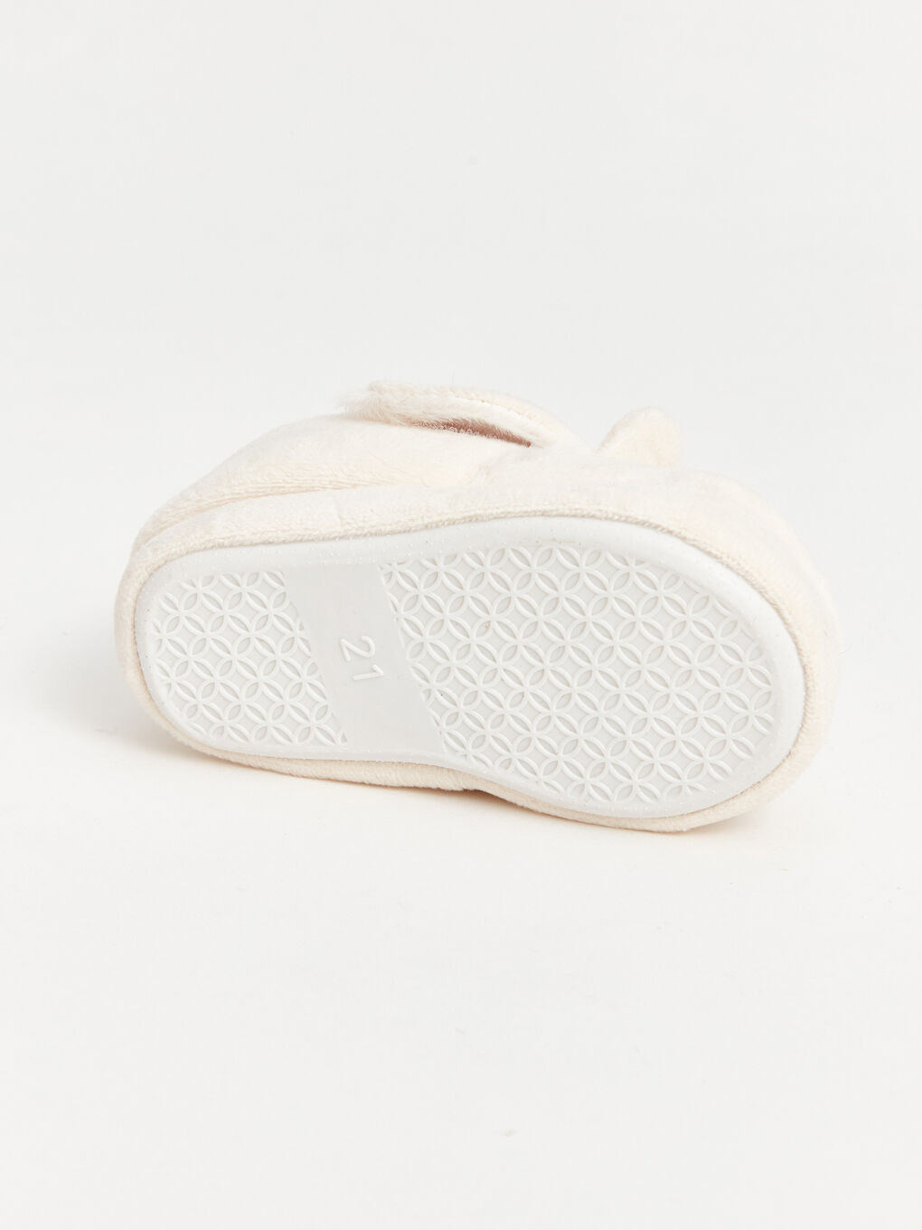 LCW STEPS Embroidered Detail Velcro Baby Girls' Home Slippers -W4AT12Z1-EEW