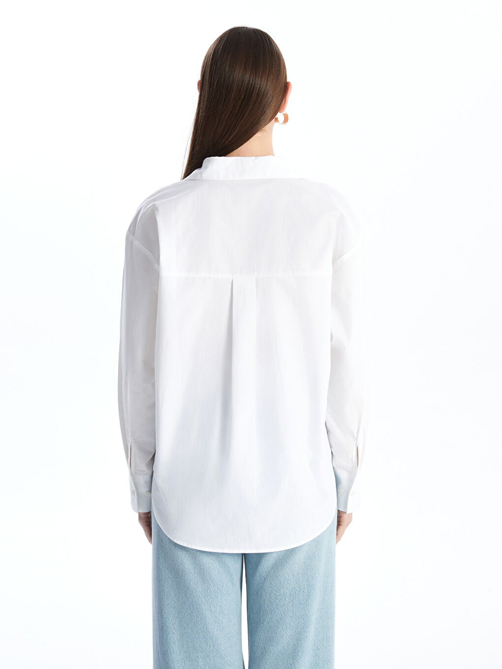 LCWAIKIKI Classic Poplin Women's Shirt -W4AT29Z8-Q6K