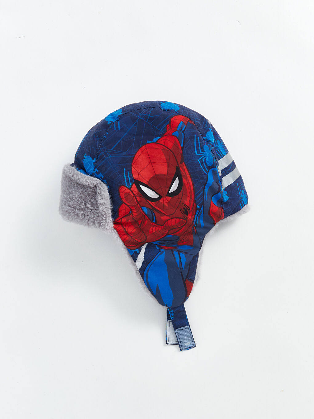 LCW ACCESSORIES Lacivert Baskılı Spiderman Baskılı Erkek Çocuk Kar Şapkası - 1