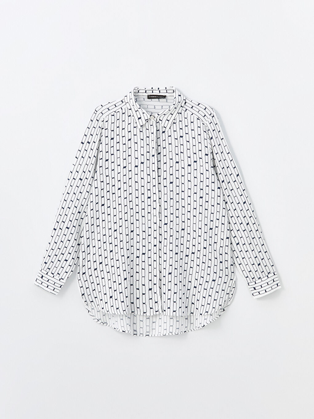 Patterned Women's Shirt-5