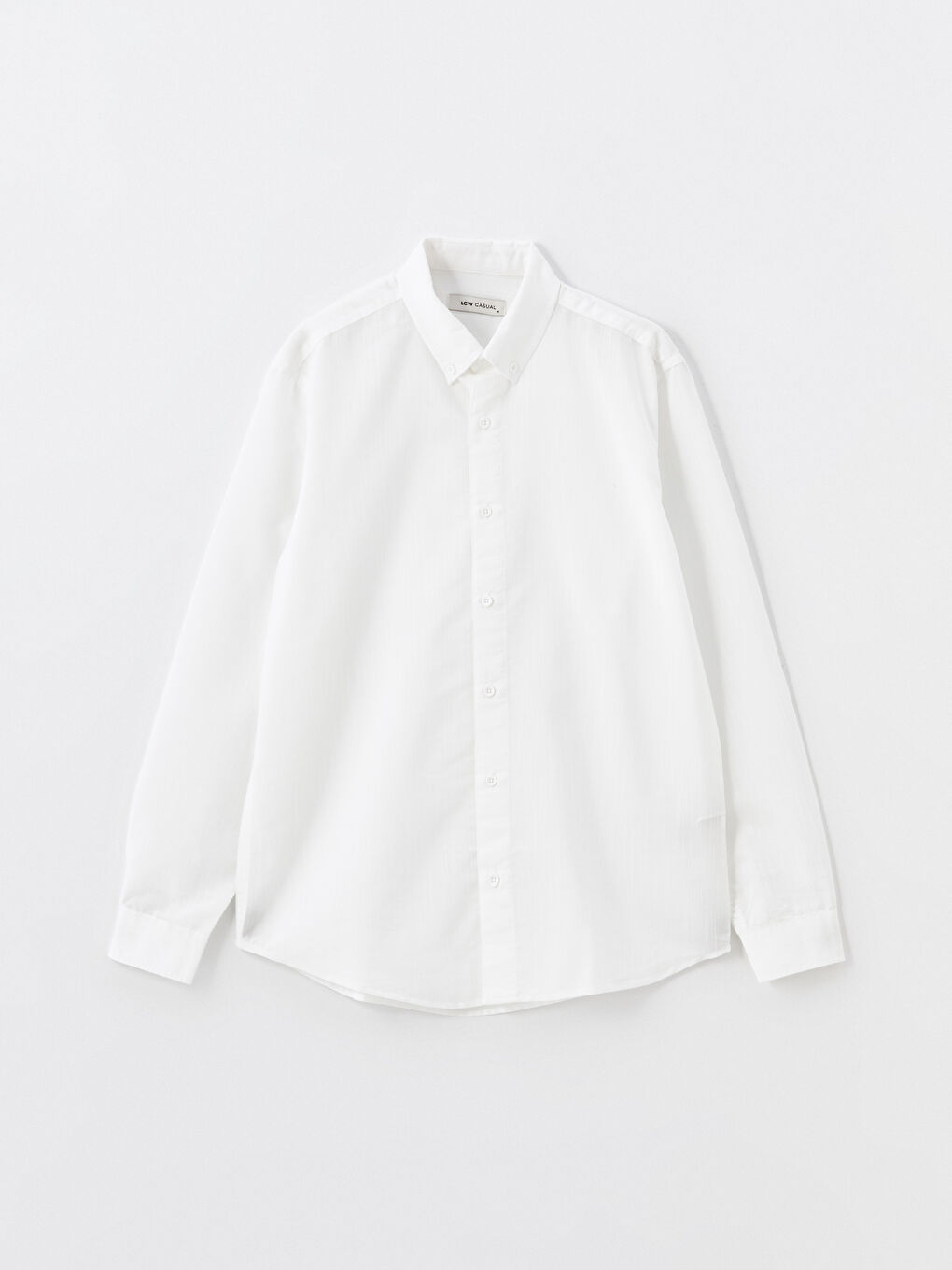 Regular Fit Long Sleeve Men's Shirt-4