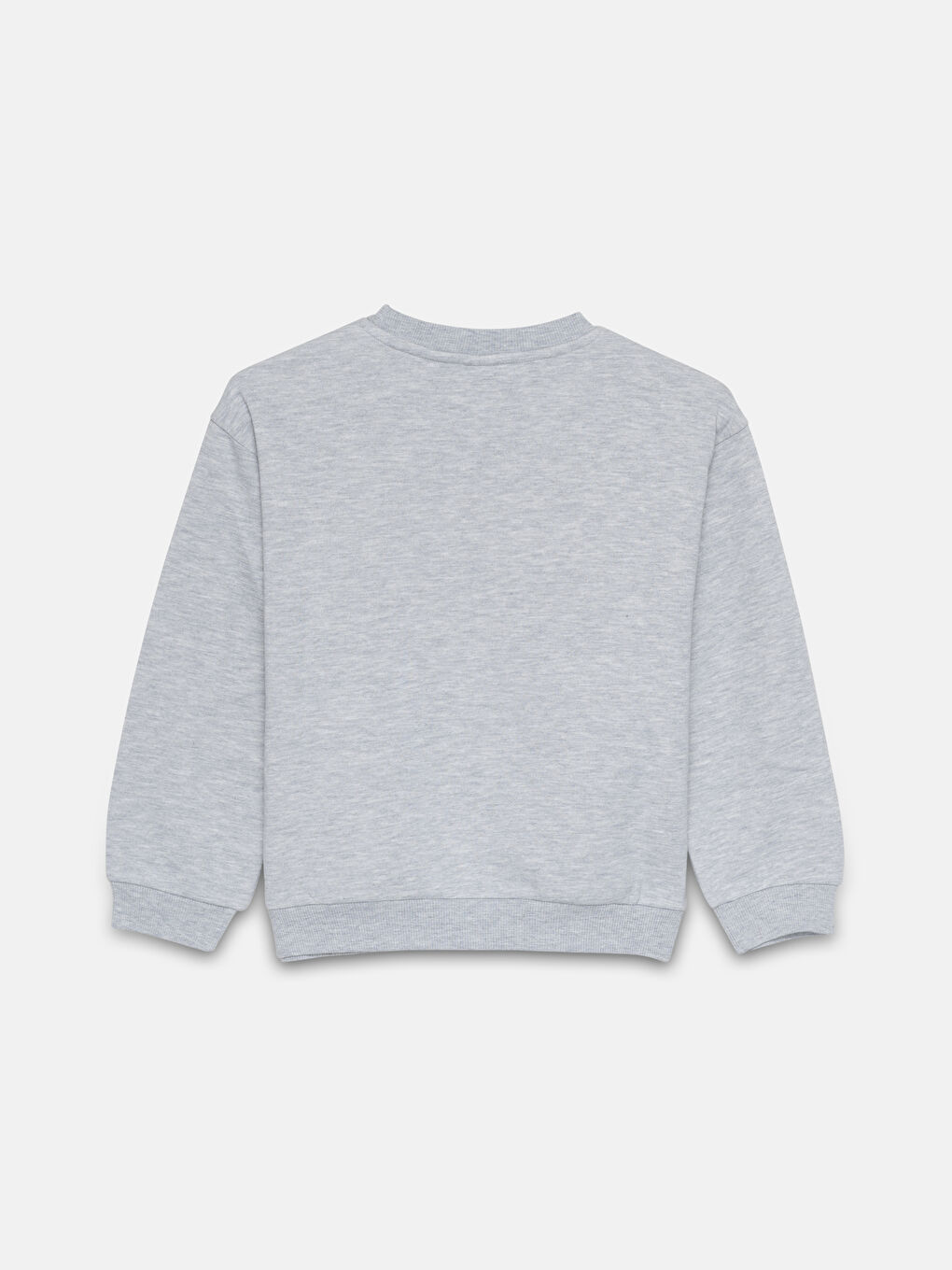 LCW Kids Crew Neck Girl's Thick Sweatshirt -W4AV64Z4-LAL