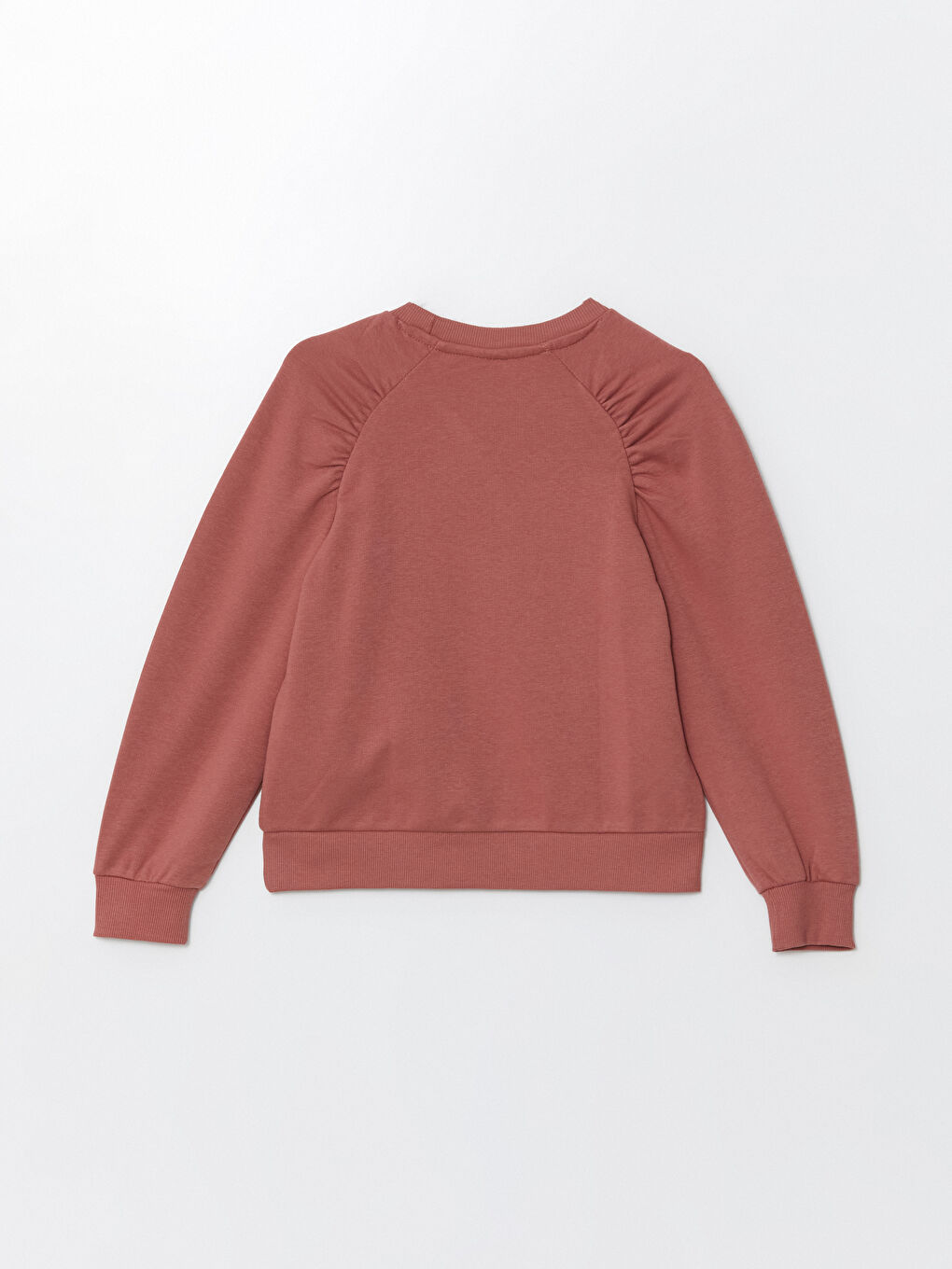 LCW Kids Gülkurusu Bisiklet Yaka Kız Çocuk Sweatshirt - 2