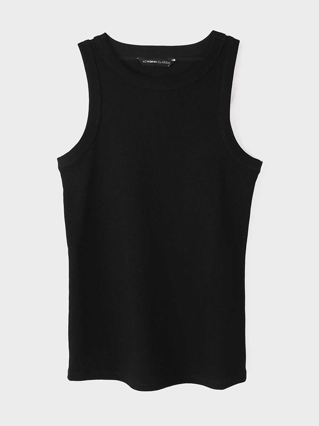 تانك توب برقبة دائرية للسيدات