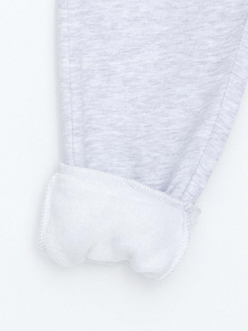 Gri Beli Lastikli Erkek Çocuk Jogger Eşofman Alt-1