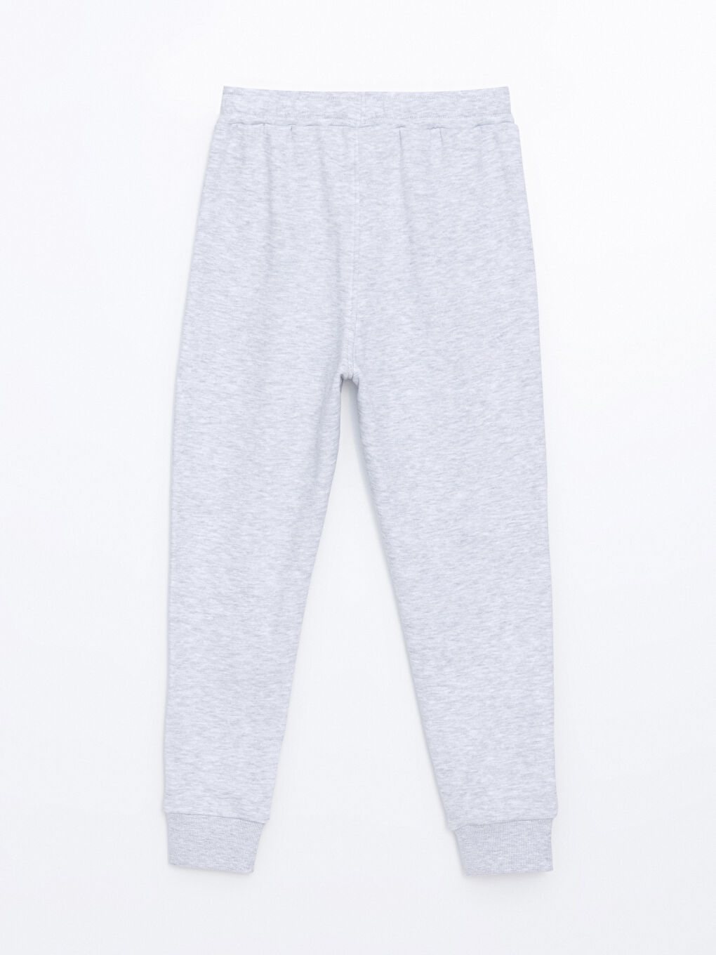 Gri Beli Lastikli Erkek Çocuk Jogger Eşofman Alt-2