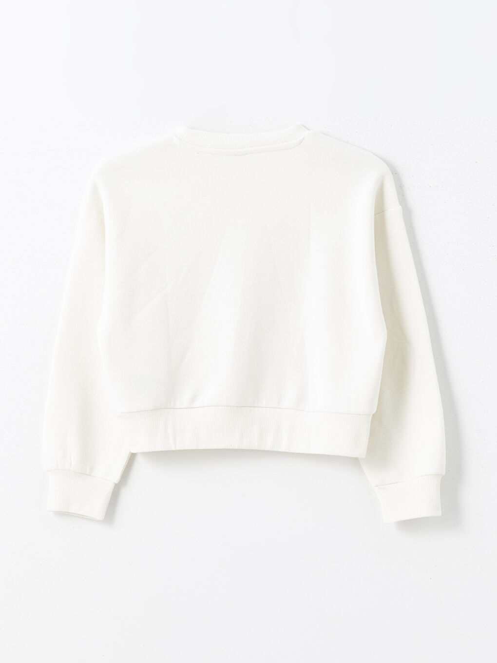LCW Kids Crew Neck Girls' Sweatshirt -W4BA86Z4-FDU