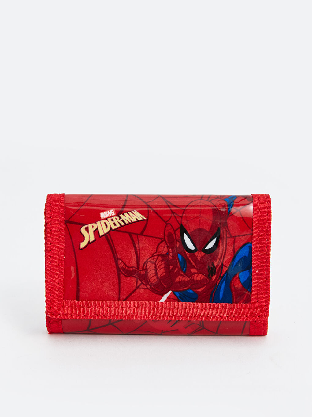 LCW ACCESSORIES Canlı Kırmızı Spiderman Baskılı Erkek Çocuk Cüzdan - 1