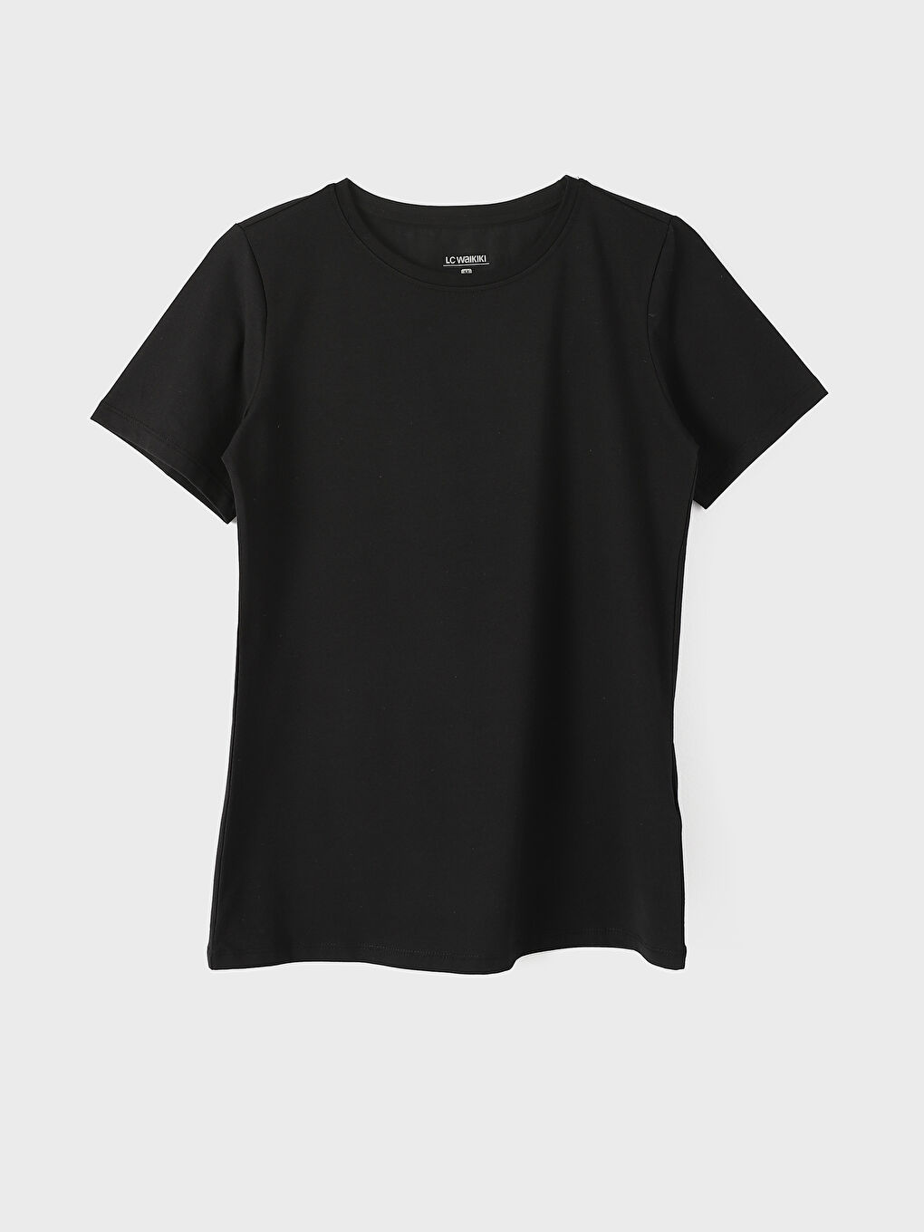 T-shirt à Manches Courtes et Col Rond pour Femmes