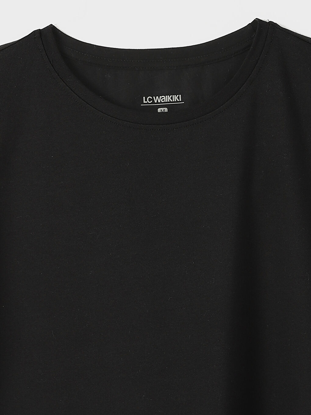 T-shirt à Manches Courtes et Col Rond pour Femmes-3