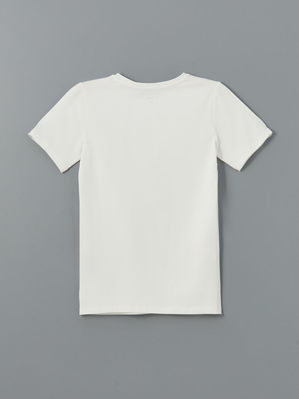 Crew Neck Short Sleeve Women's T-Shirt-5