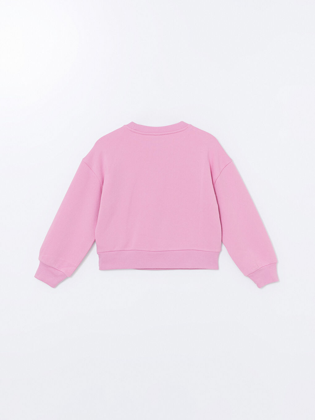 Crew Neck Girl's Thick Sweatshirt-1