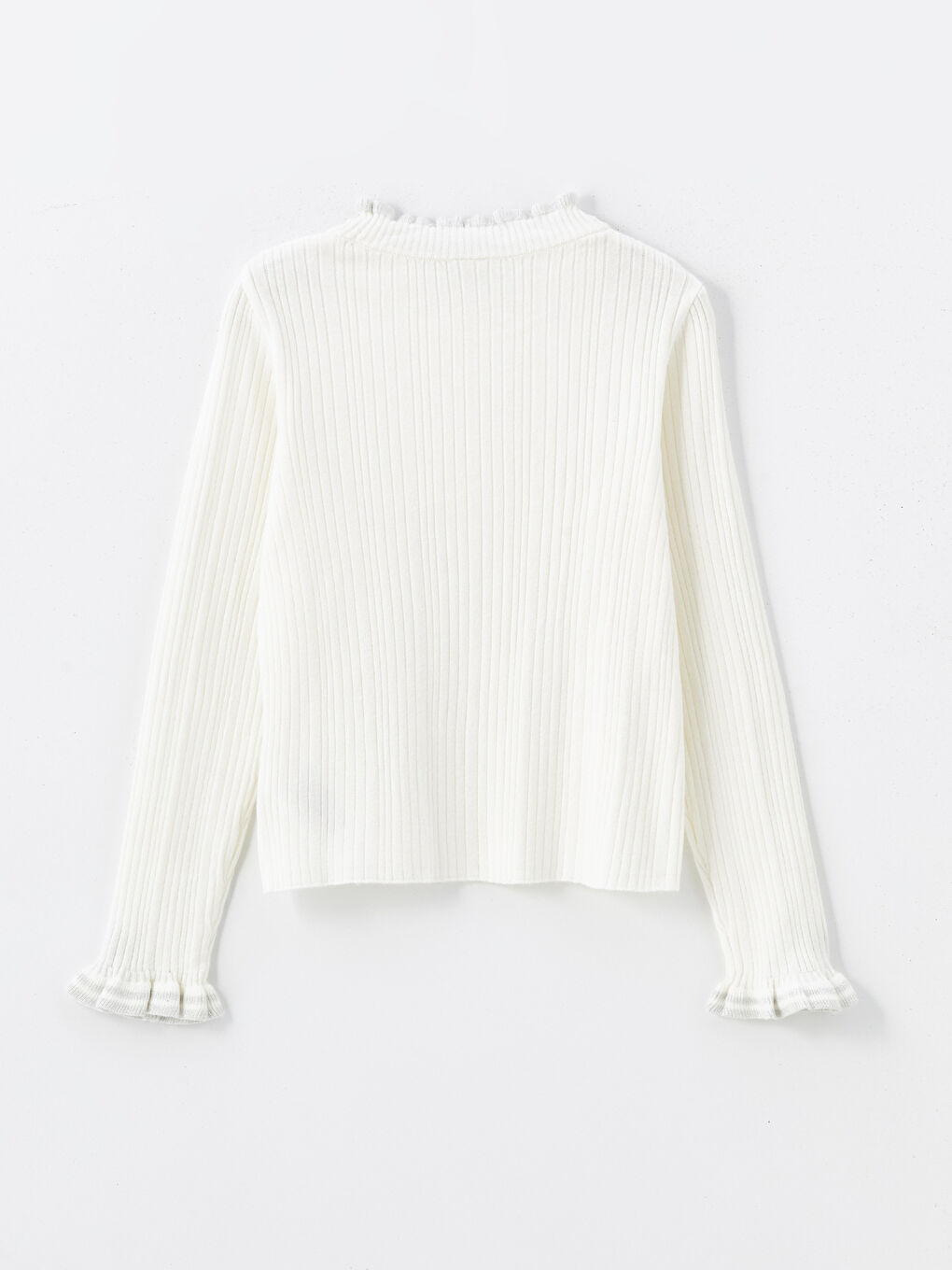 LCW Kids Crew Neck Girls' Knitwear Sweater -W4BB78Z4-FDW