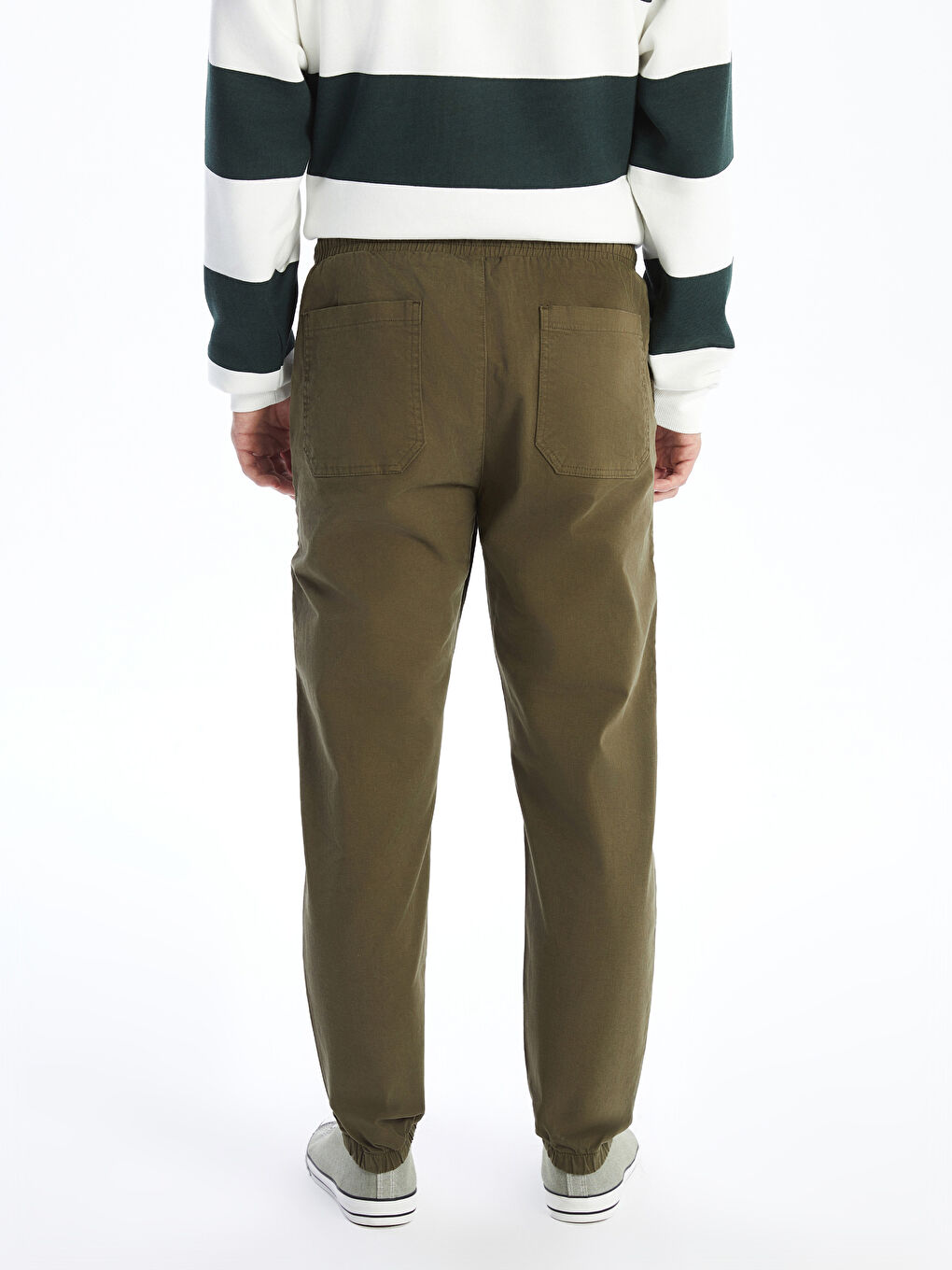 Slim Fit Men's Jogger Trousers-3