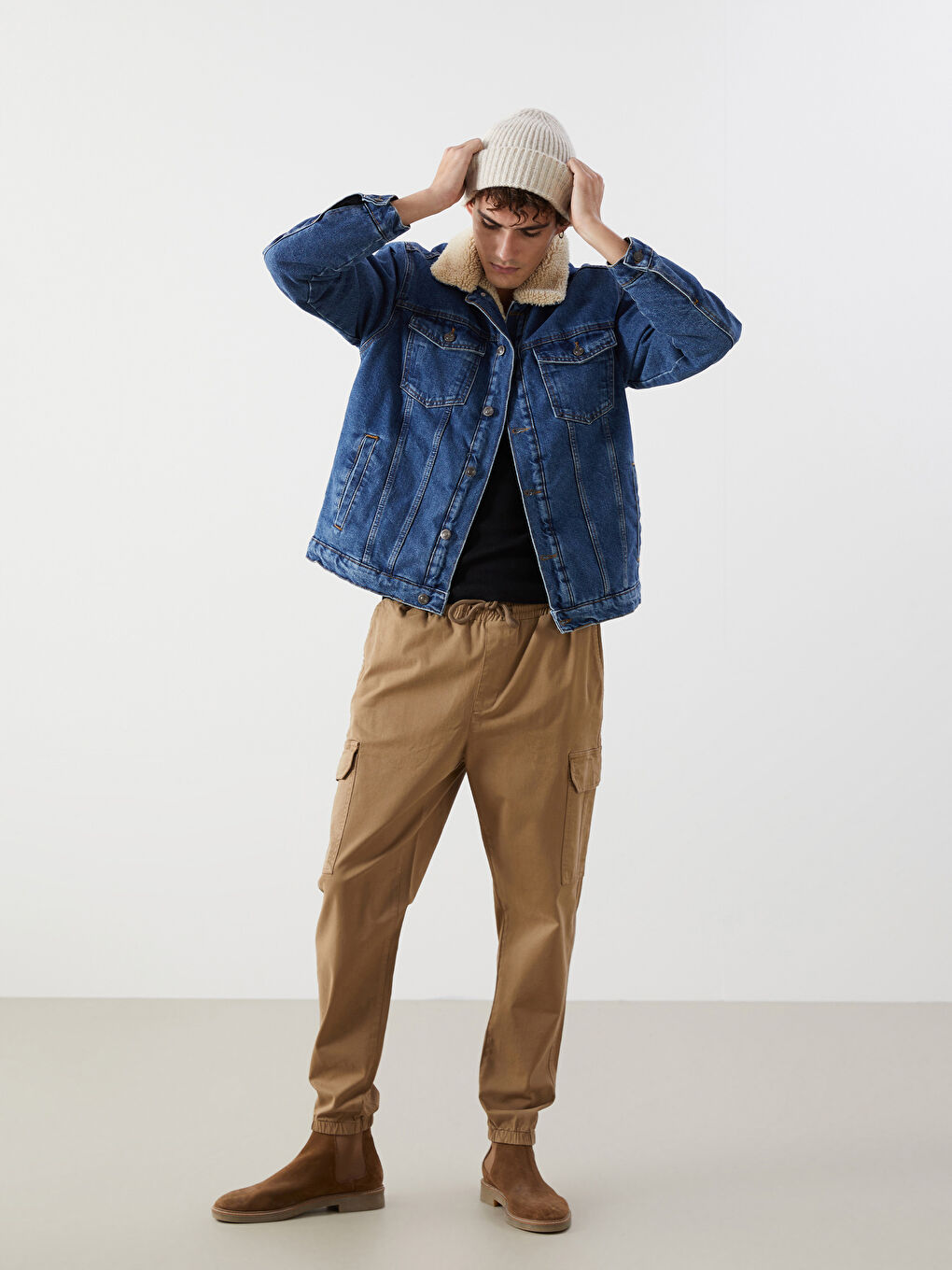 Slim Fit Men's Cargo Trousers