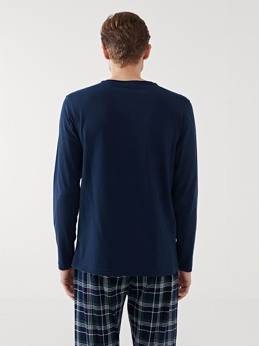 Haut de pyjama pour hommes à coupe standard-3