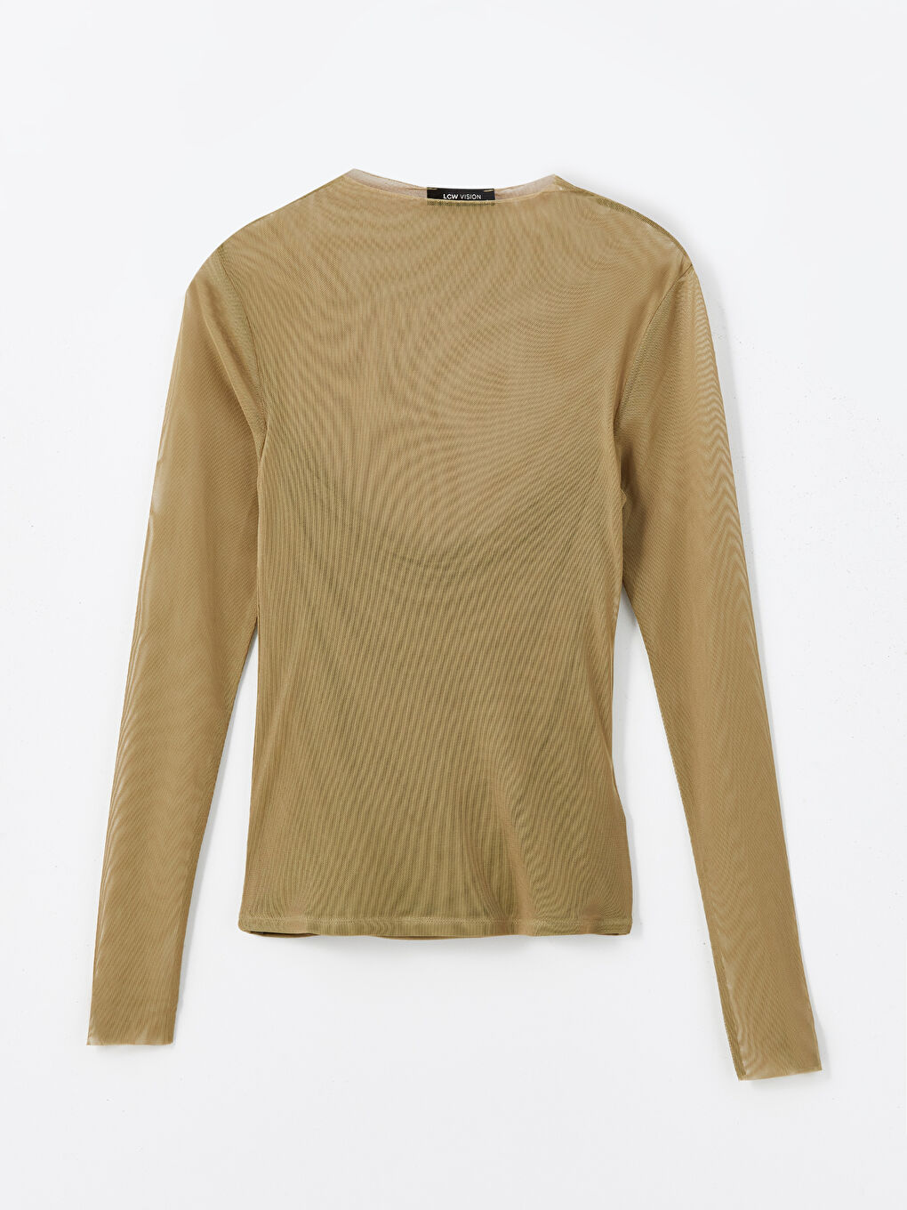 LCW Vision Funnel Neck Women's Blouse -W4BC72Z8-GVK
