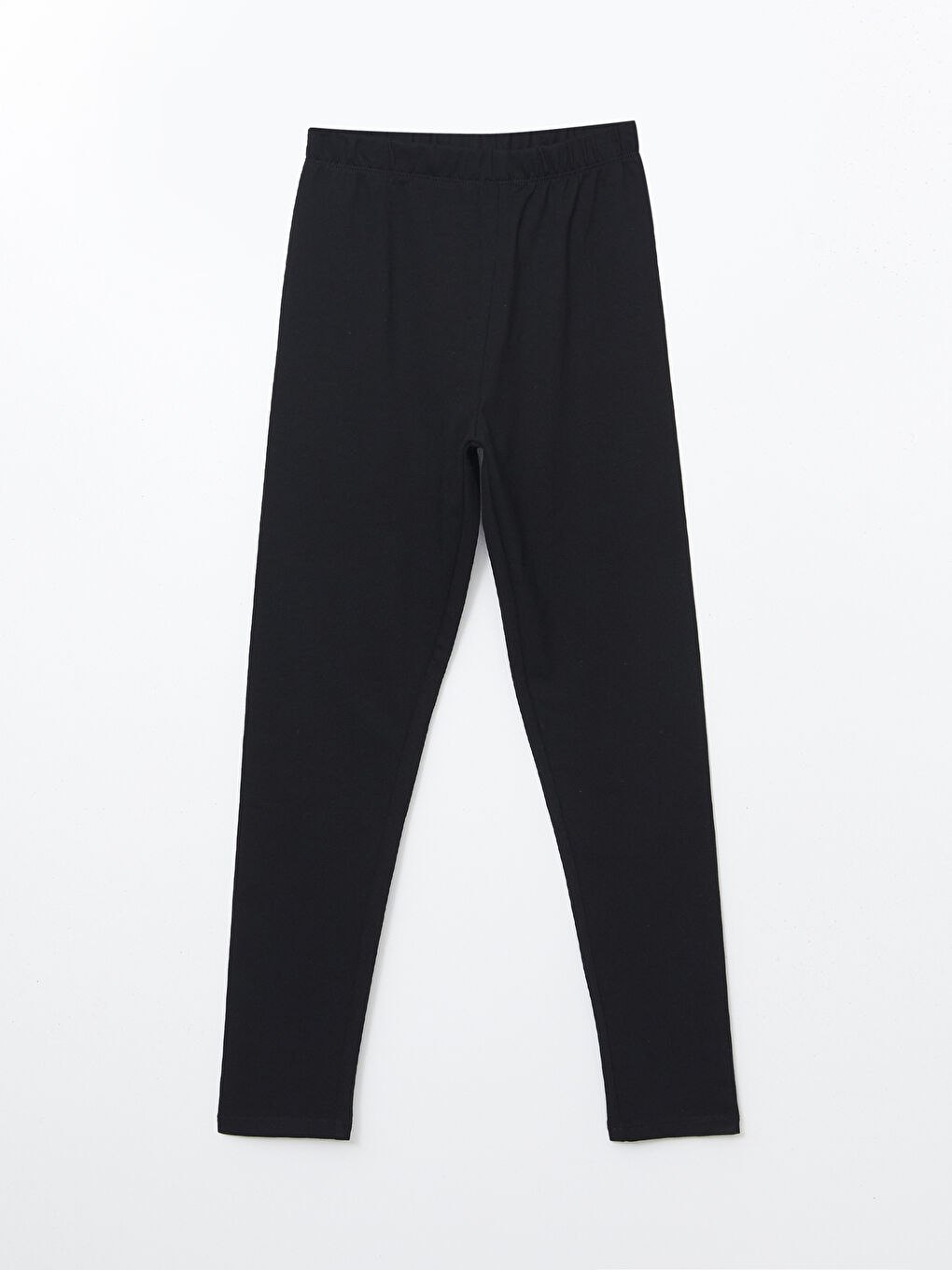 Elasticated Waist Girls' Leggings 2 Pack-1