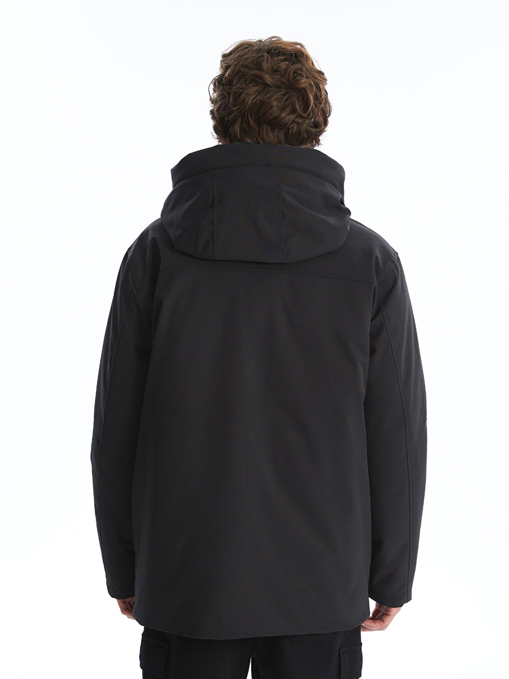 XSIDE Standard Fit Hooded Men's Coat -W4BD61Z8-CVL