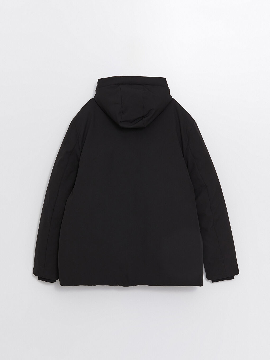 Standard Fit Hooded Men's Coat-7