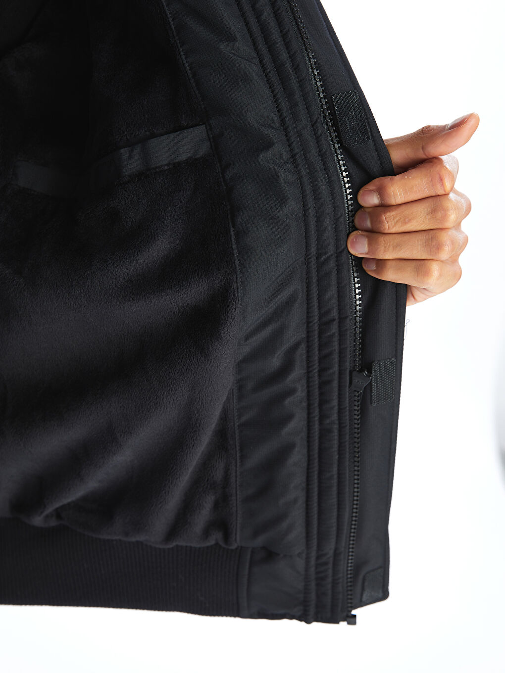 XSIDE Standard Fit Hooded Men's Puffer Coat -W4BD69Z8-CVL