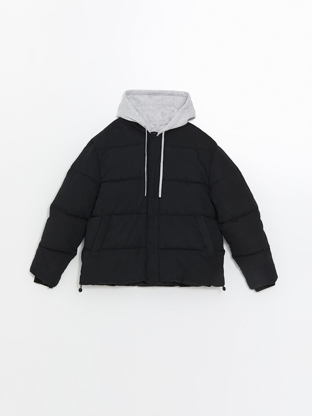 Standard Fit Hooded Puffer Coat-5