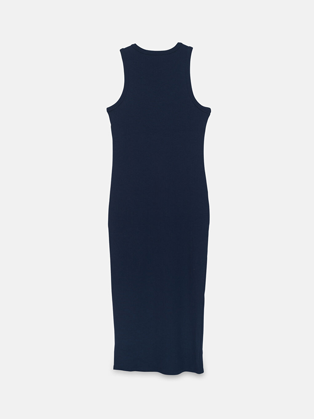 LCW Vision Women's Crew Neck Plain Dress -W4BE02Z8-HRC